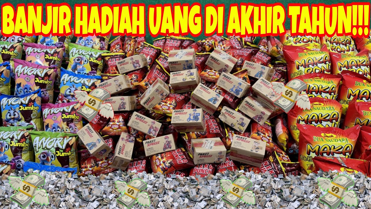 VIRAL!!! BANJIR HADIAH UANG DI AKHIR TAHUN!!! UNBOXING CIKI DAN MISTERI BOX SPECIAL AKHIR TAHUN 2025