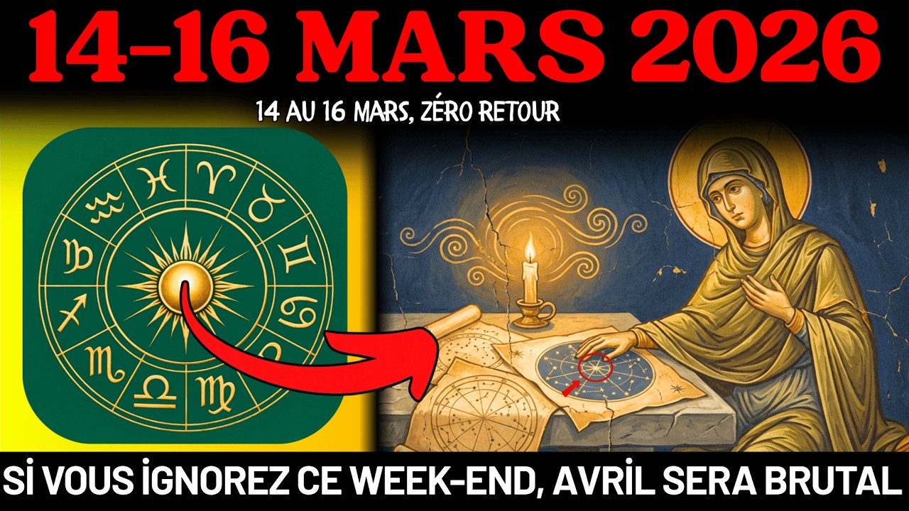 14-16 MARS: le cosmos t'envoie un message – ne l'IGNORE PAS