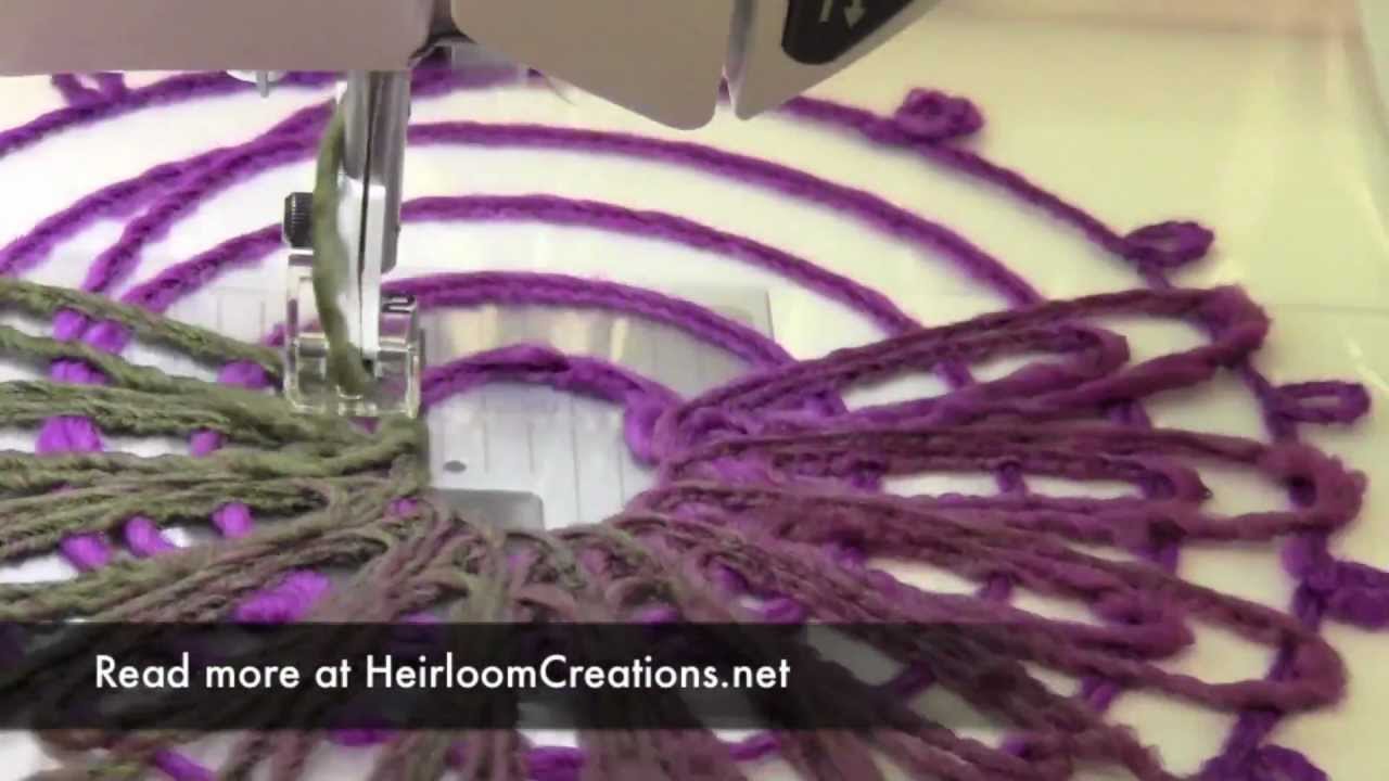 Yarn Art Embroidery Collection from Husqvarna Viking