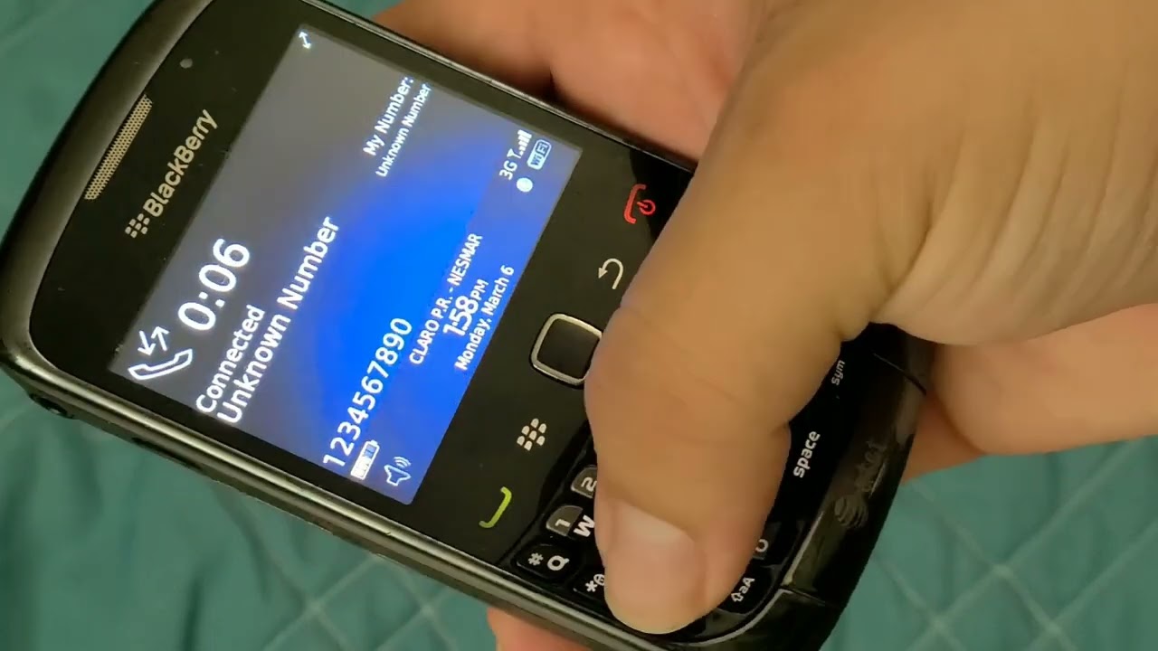 BlackBerry Curve 3G vs Curve 8310 Incoming & Outgoing calls