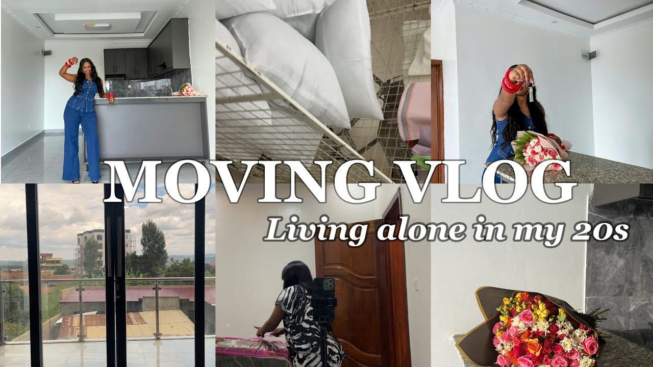 MOVING VLOG 📦 Living alone in my 20s, House shopping , Unpacking & More