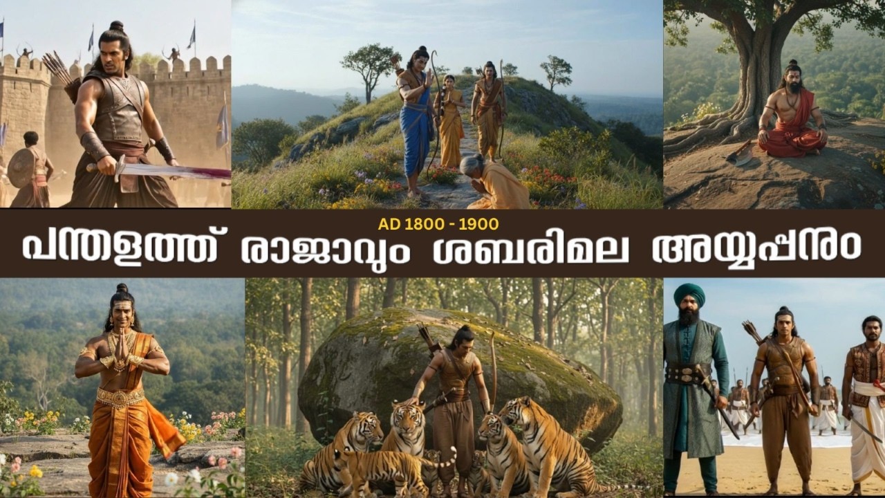 പന്തളത്ത് രാജാവും ശബരിമല അയ്യപ്പനും! // Sabarimala Ayyappan
