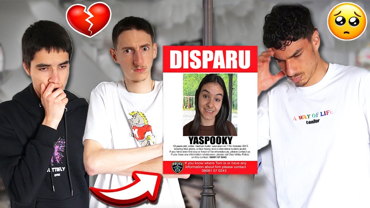 MA SOEUR YASPOOKY A DISPARU DEPUIS 24 HEURES !! (ELLE A FUGUÉ ?!)