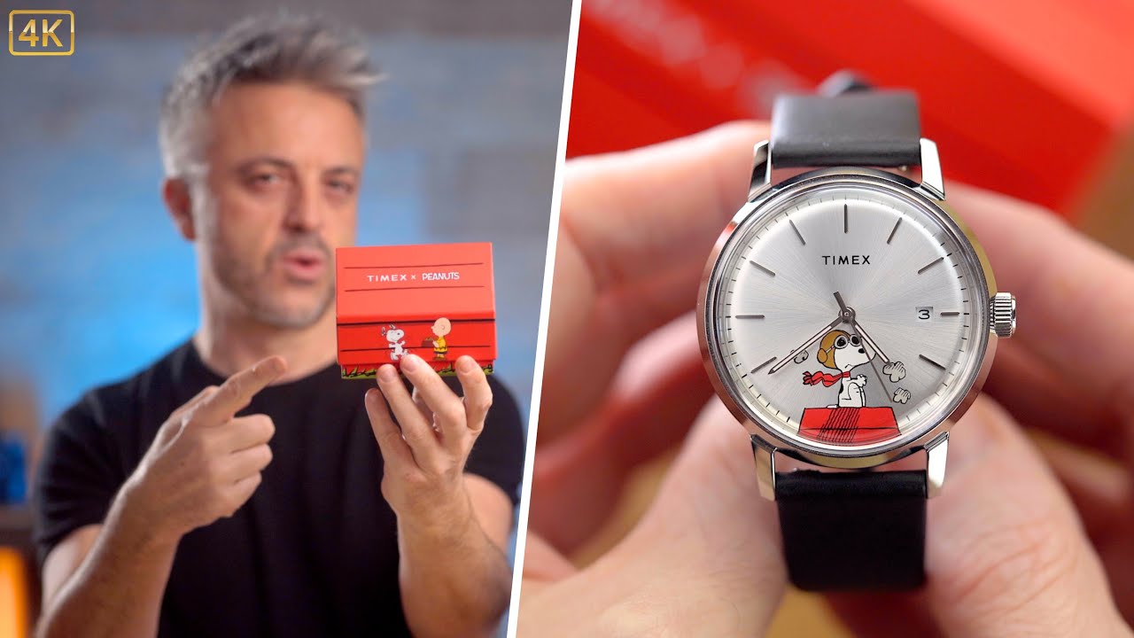 TIMEX x Peanuts Marlin: what a fun reissue!