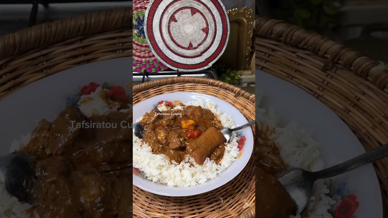 Sauce arachide Maf&egrave; tiga😋#mafe #arachide #peanutbutter #afriquedelouest #guinee #diasporaafricaine