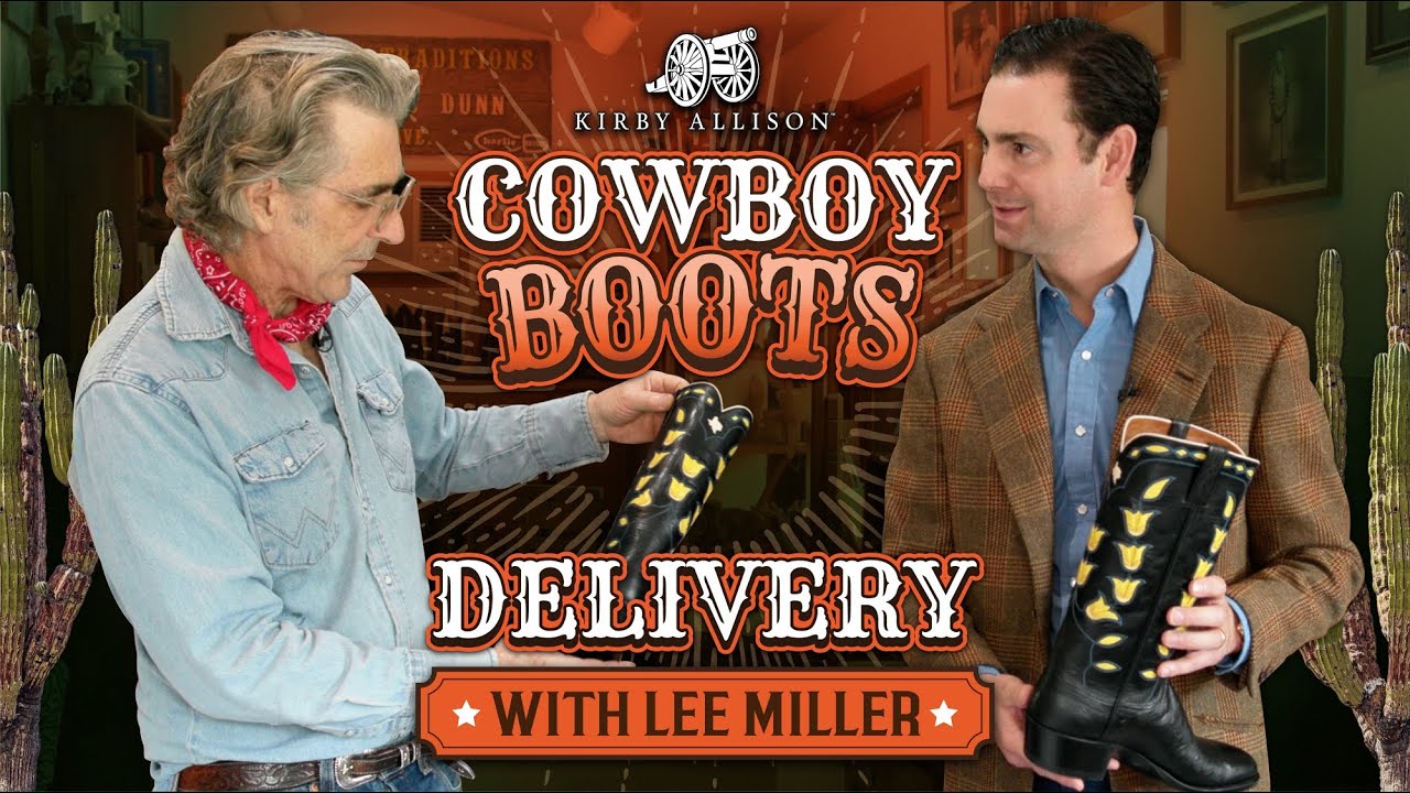 Final Delivery Of My Cowboy Boots! With Lee Miller - Day 6 | Kirby Allison