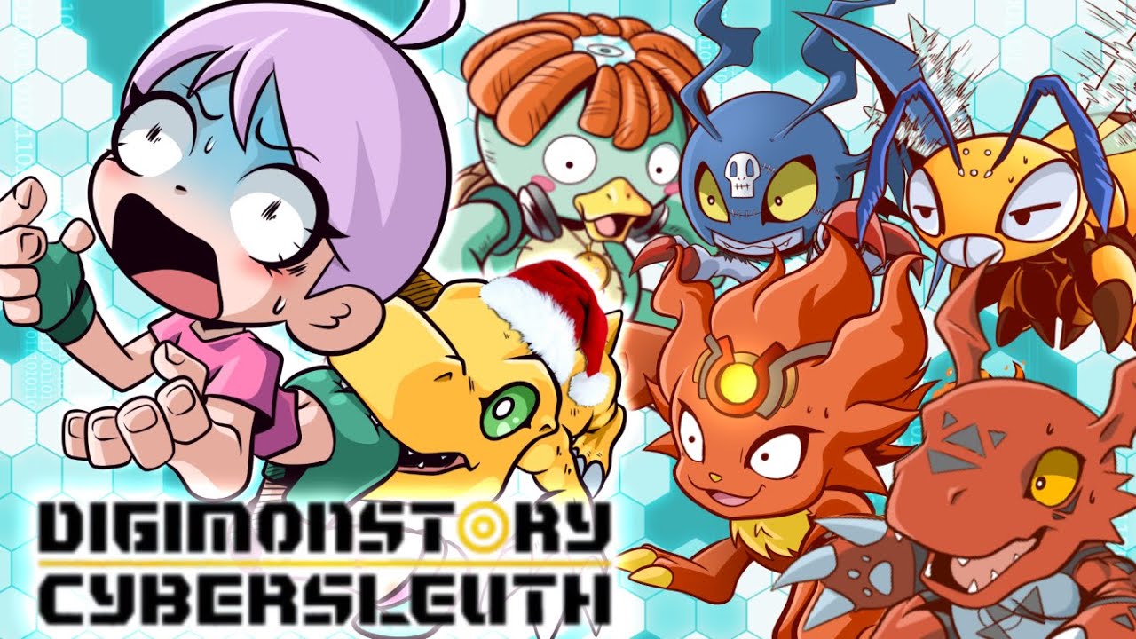 Navidad de DIGIVICIO en Digimon Cybersleuth