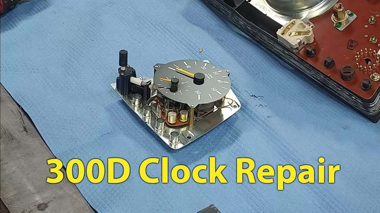 1983 Mercedes 300D - Part 6 Clock, Dimmer, Shifter Bushings, Diff Service