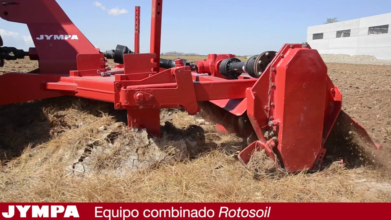 JYMPA. Equipo combinado Rotosoil. Gane en eficiencia.