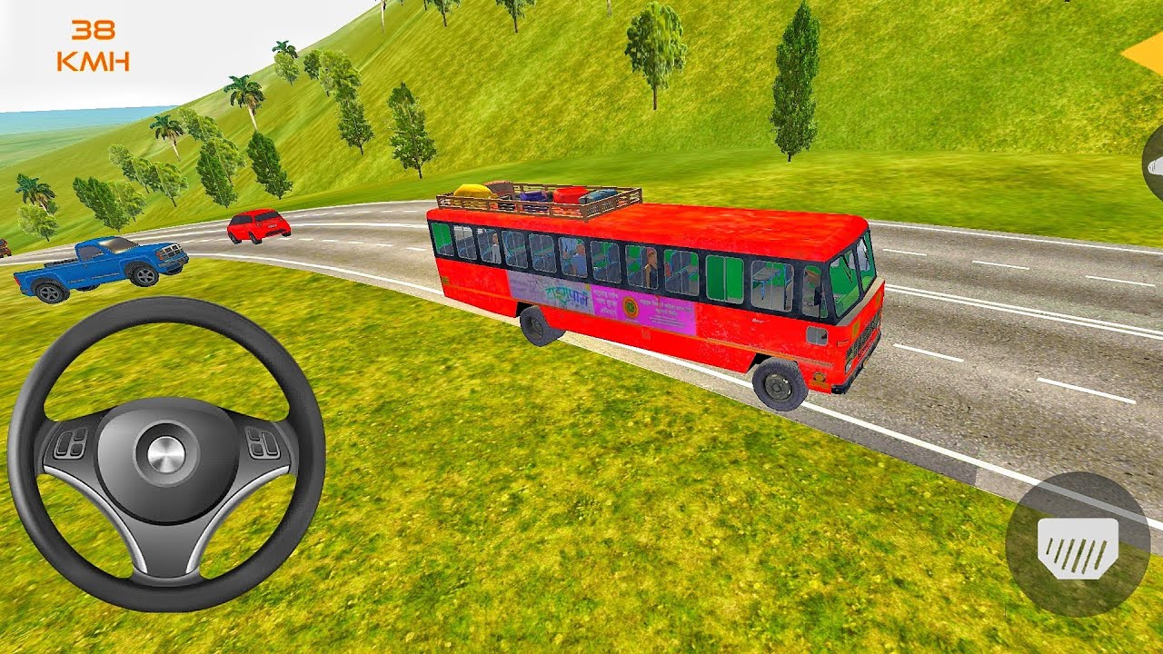 Top Speed Indian Bus Simulator 3D Sleeper Coach Full Highway Ride