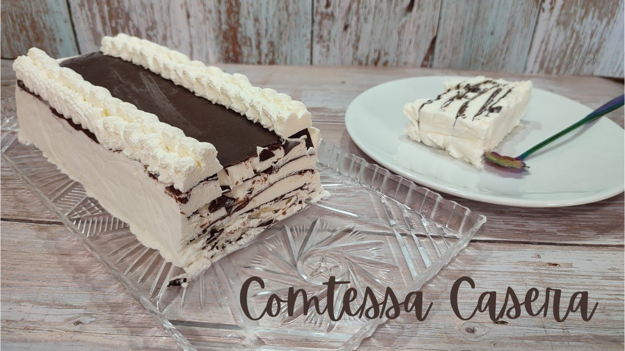 TARTA HELADA COMTESSA O VIENNETTA/ Receta 100%casera y sencilla con Mambo!!!
