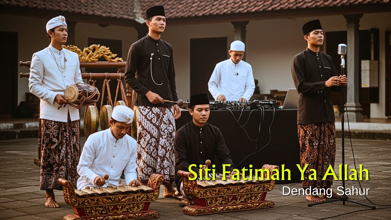 🔥 SITI FATIMAH YA ALLAH Viral Dendang Sahur DJ Jaipong Mix Enak Sambil Nunggu Sahur 🌙 | Lukisan Nada