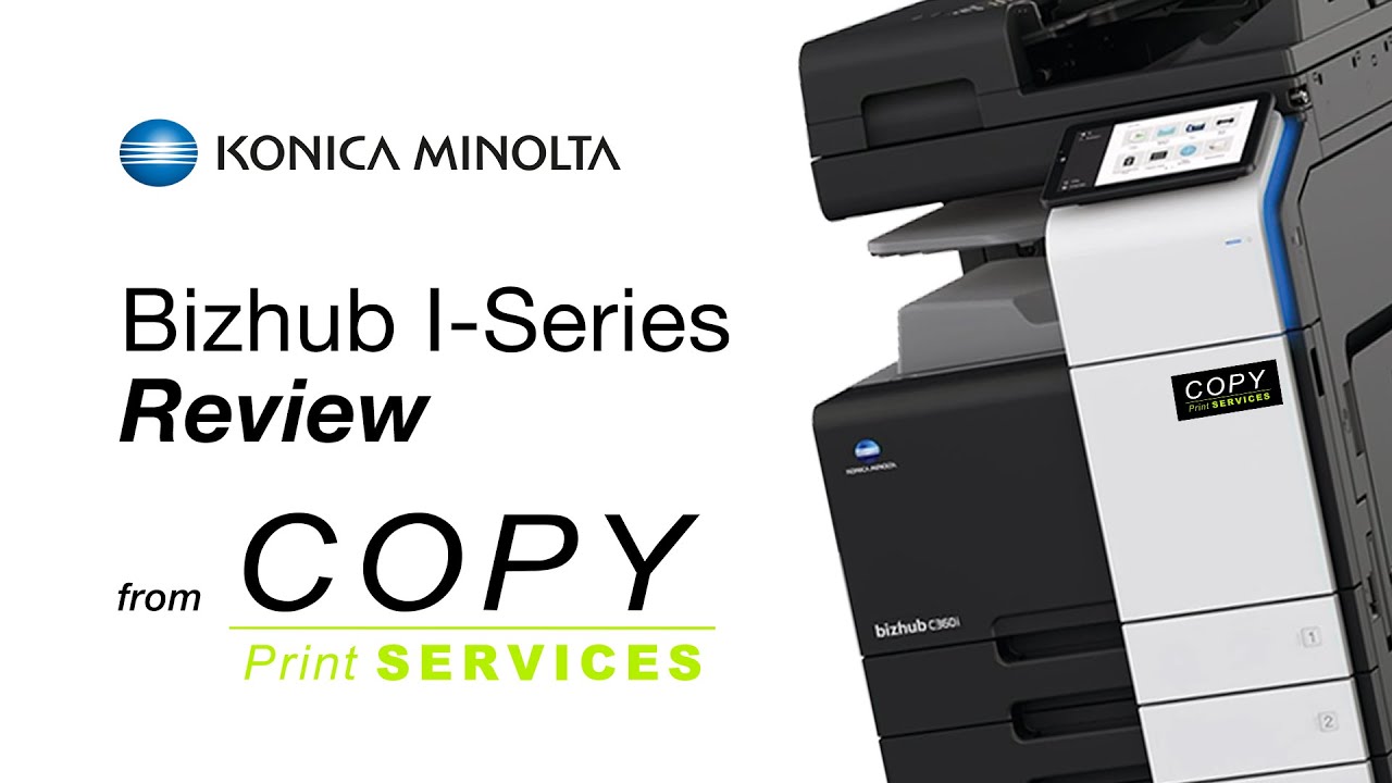 Konica Minolta bizhub i-Series Photocopier Review