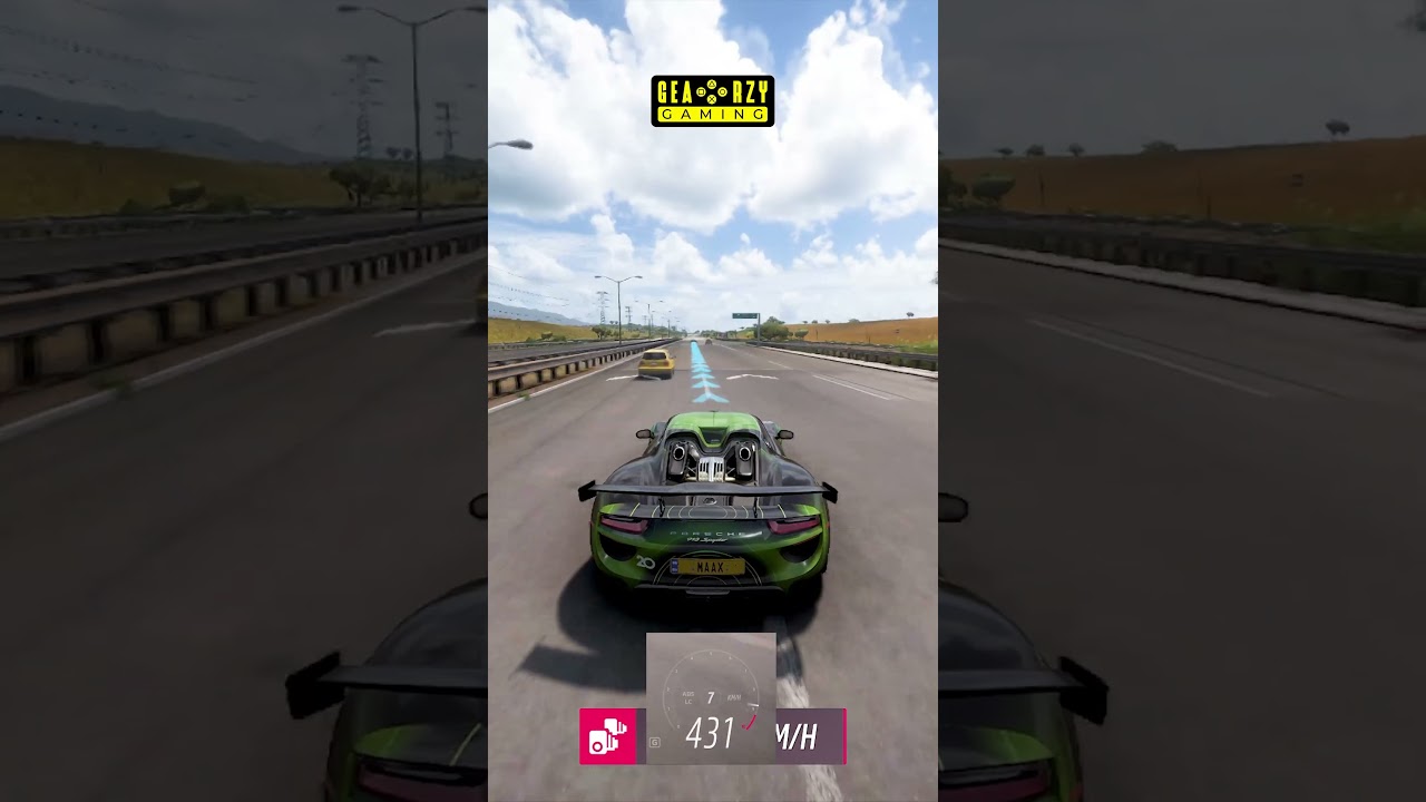 Porsche 918 Spyder Highway Speed Test 😱 | Insane Top Speed | Forza Horizon 5 