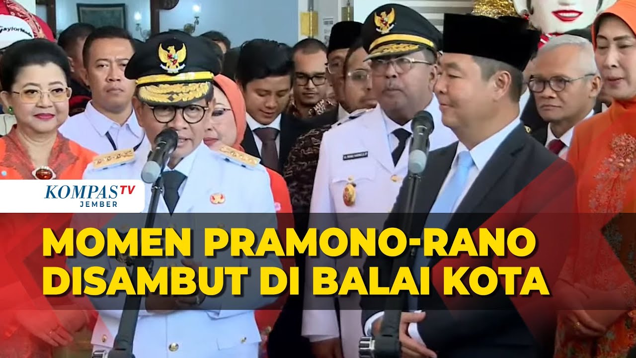 [FULL] Detik-Detik Sertijab Gubernur Jakarta Pramono & Wagub Rano Karno di Balai Kota | PELANTIKAN