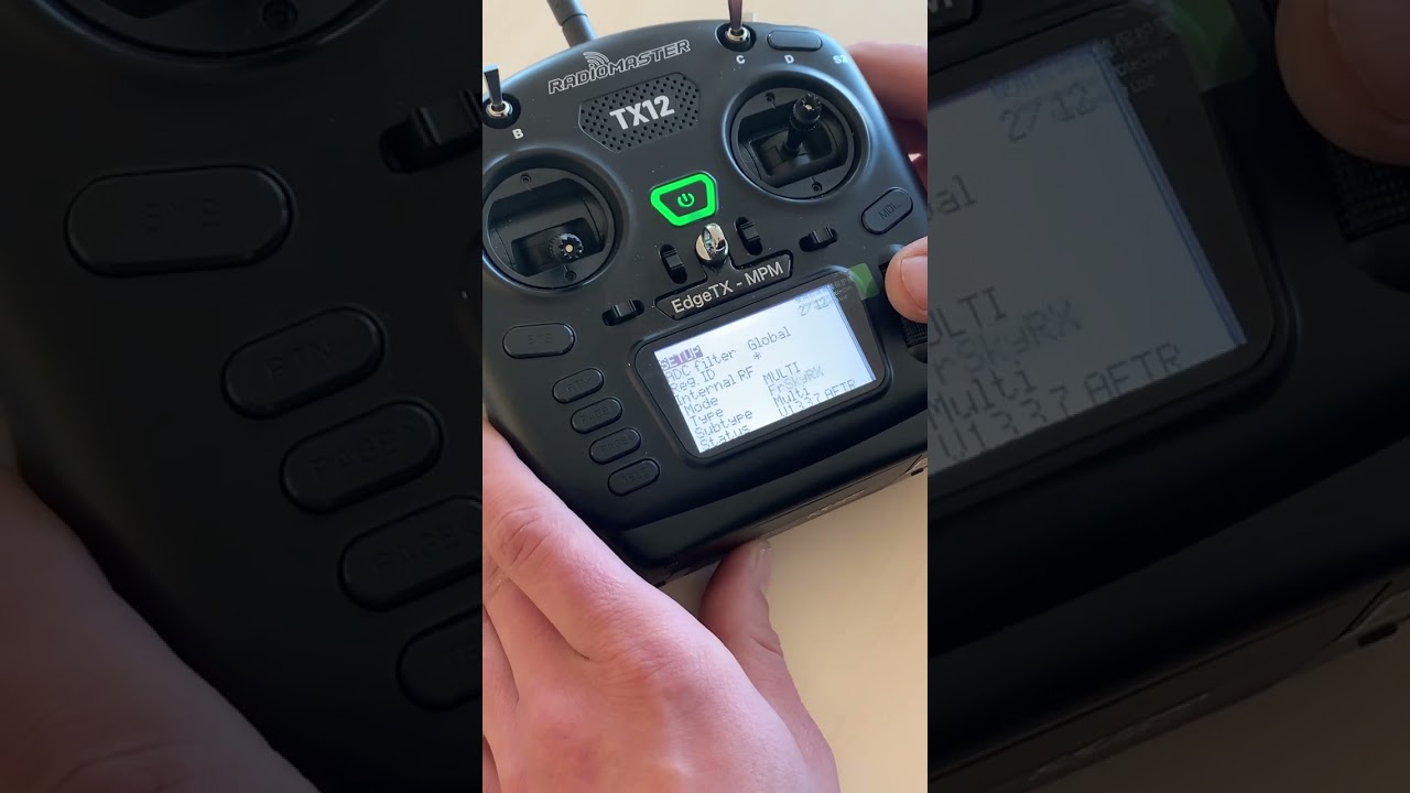 Cetus Pro + Radiomaster Tx12 (Boxer має бути так саме)