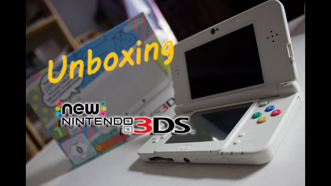 Nintendo New 3DS Unboxing/déballage + démarrage [Français HD 1080p]