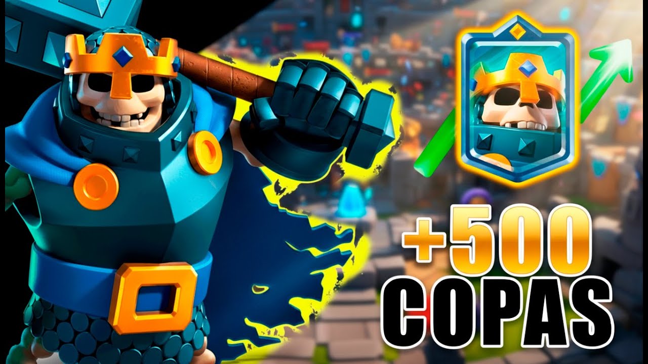 El mejor mazo de Rey Esqueleto para subir copas en 2025 🏆💀