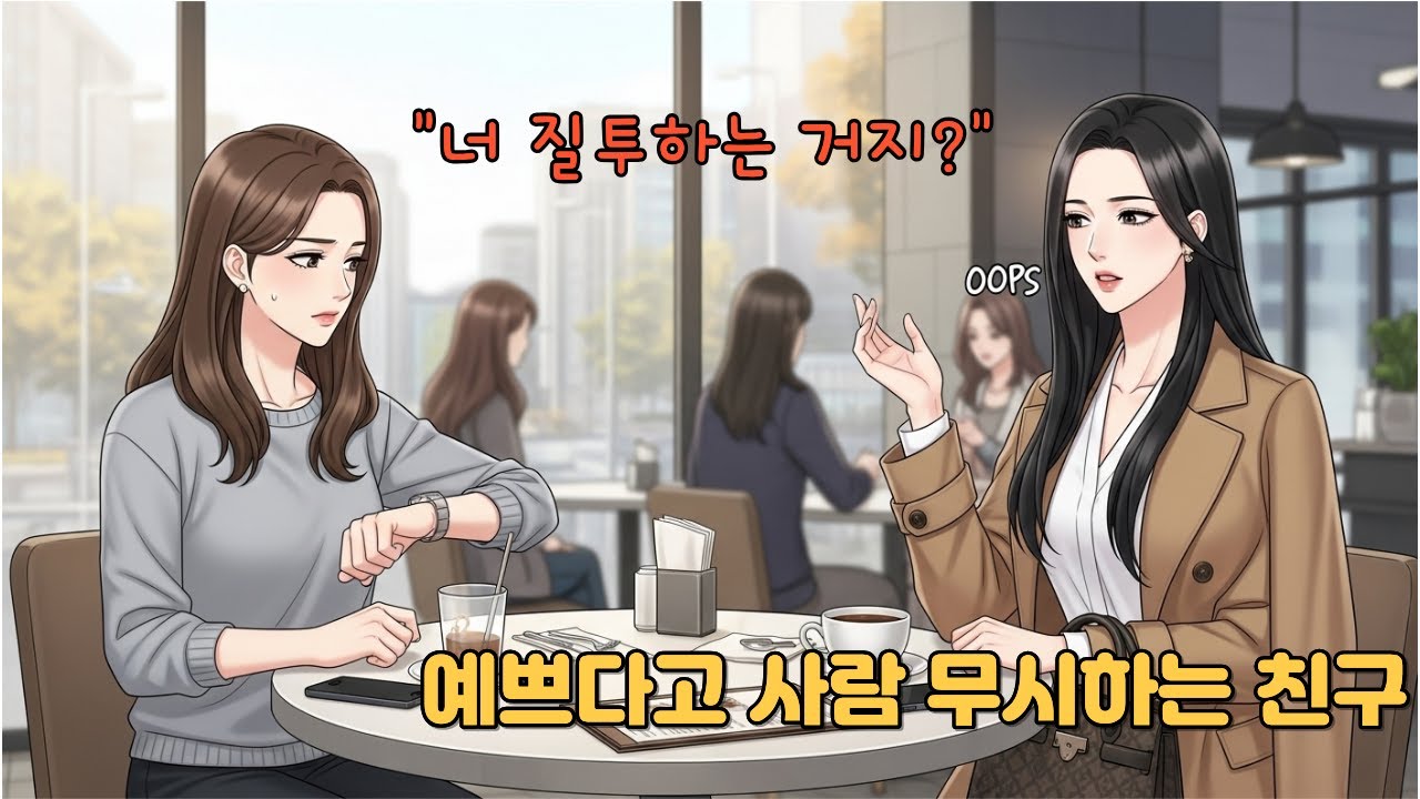 '너 질투하는 거지?' 미모만 믿고 날 무시한 친구의 최후  #갑질친구 #우정 #친구고민