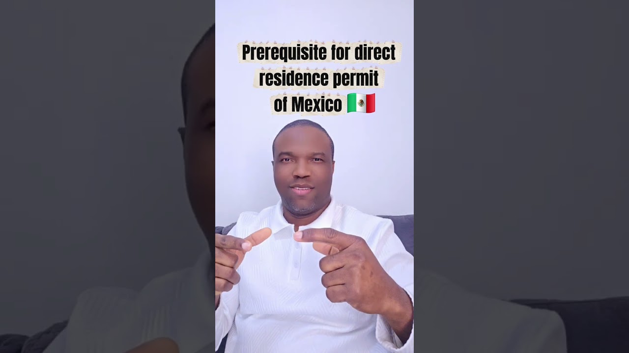 Необходимые условия для получения визы на постоянное проживание в Мексике 🇲🇽