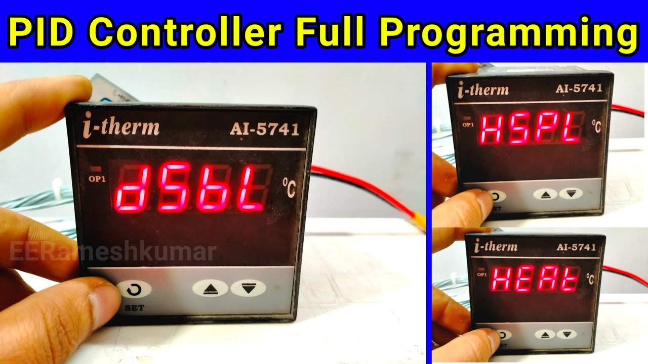 Temperature Controller Full Programing | PID Controller Connection | PID Programing Setting
