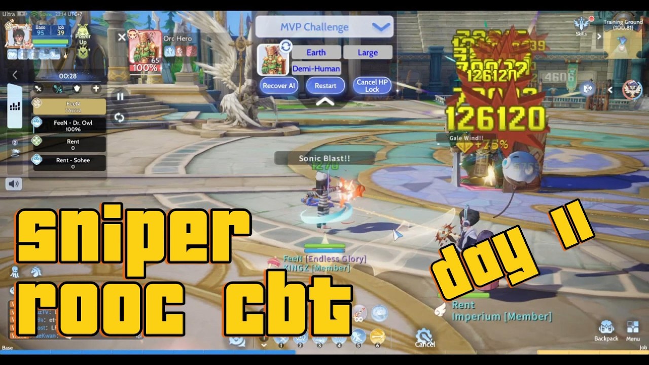 Ragnarok Origin Classic CBT Day-11 Sniper PoV
