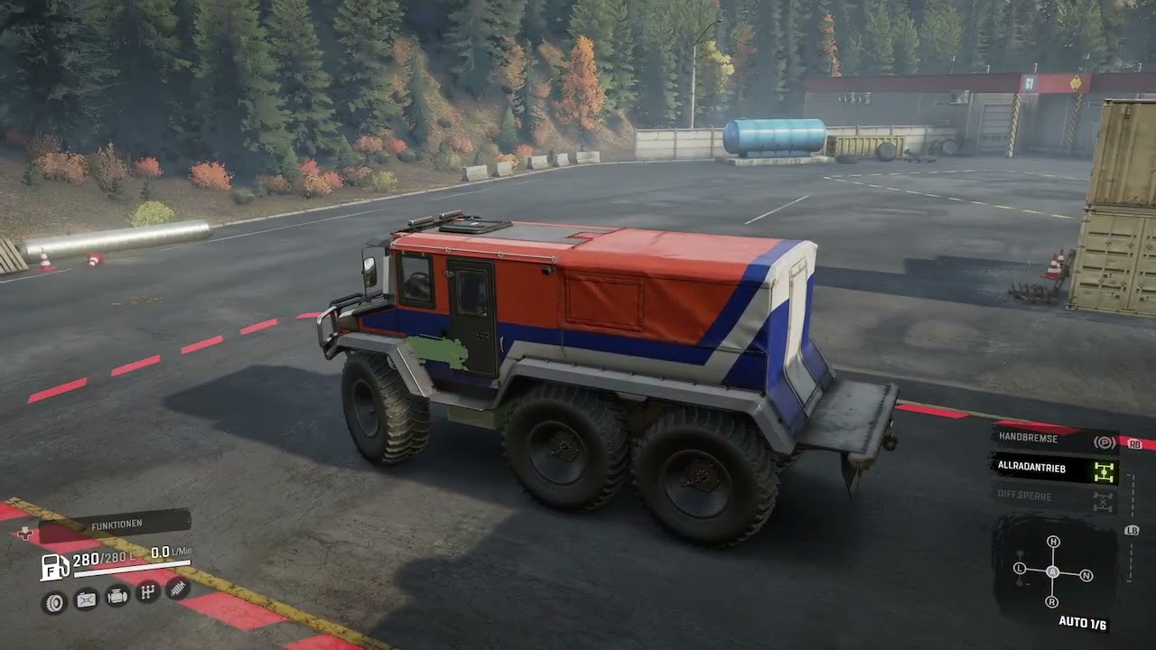 Snow Runner : Burlak 6x6 (Full Tuning) (Folge 1)