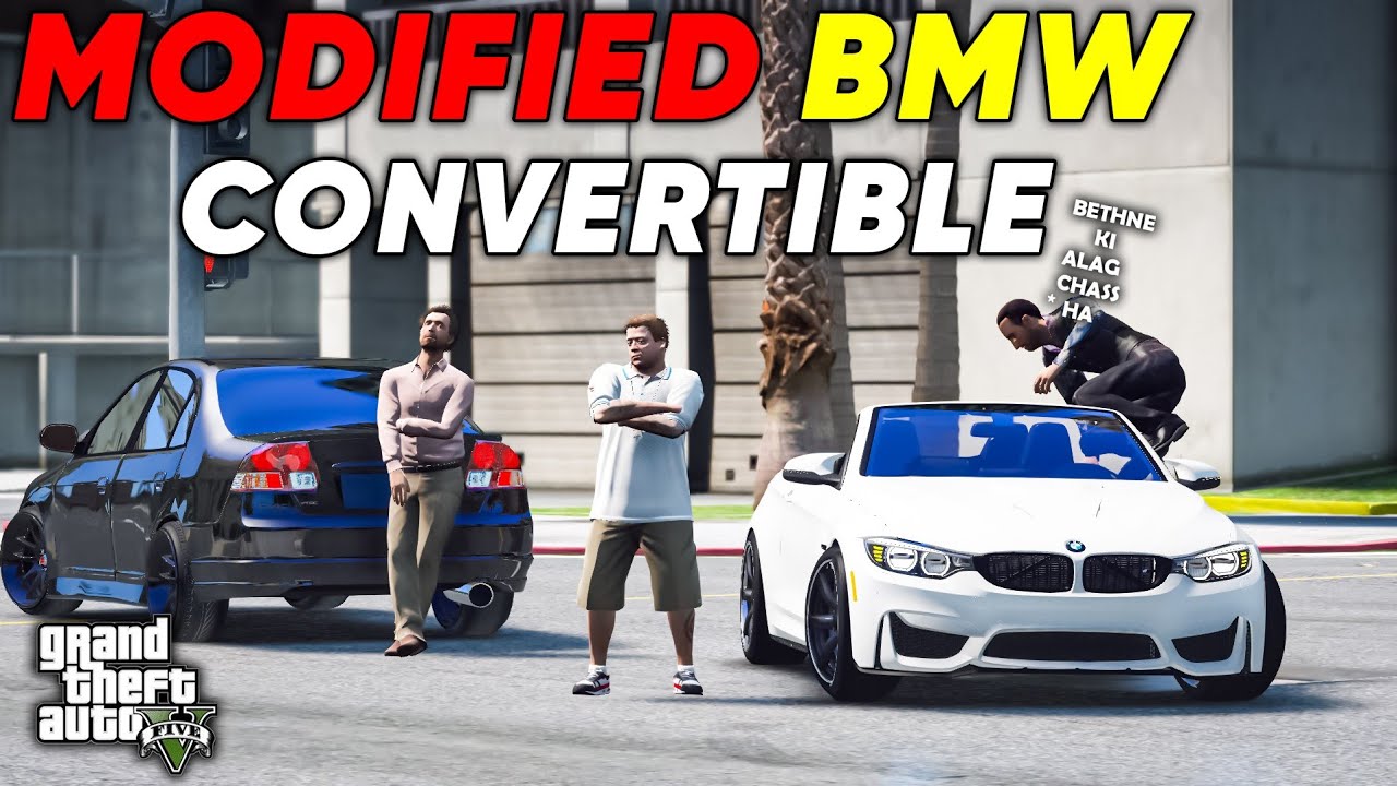 JIMMY'S CONVERTIBLE BMW IS MODIFIED🥵 | MANDI UNDERCONSTRUCTION | GTA 5 | Real Life Mods #430 |