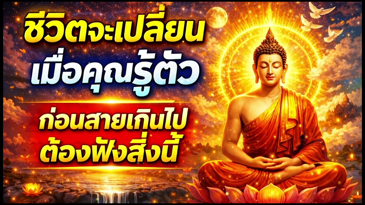 เมื่อคุณมีสติ ชีวิตจะไม่เหมือนเดิมอีกต่อไป | วิธีลับแห่งธรรม