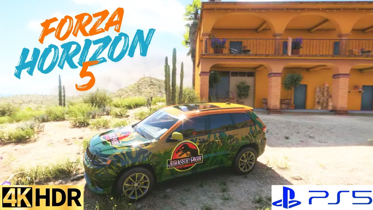 Realistic Jeep Compass 4x4 | Forza Horizon 5 | 4K 60