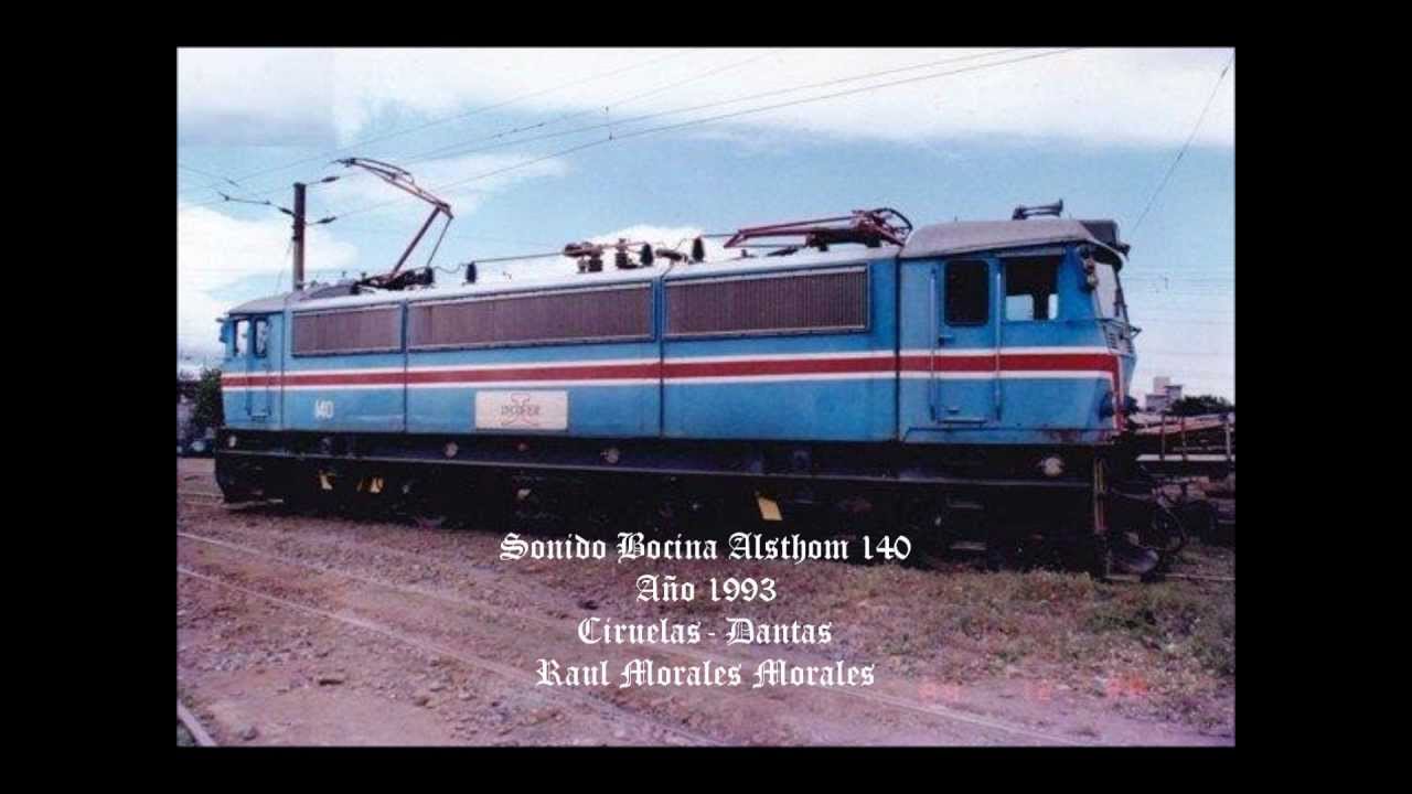 Sonido Locomotora Alsthom #140. Ferrocarril Costarricense.