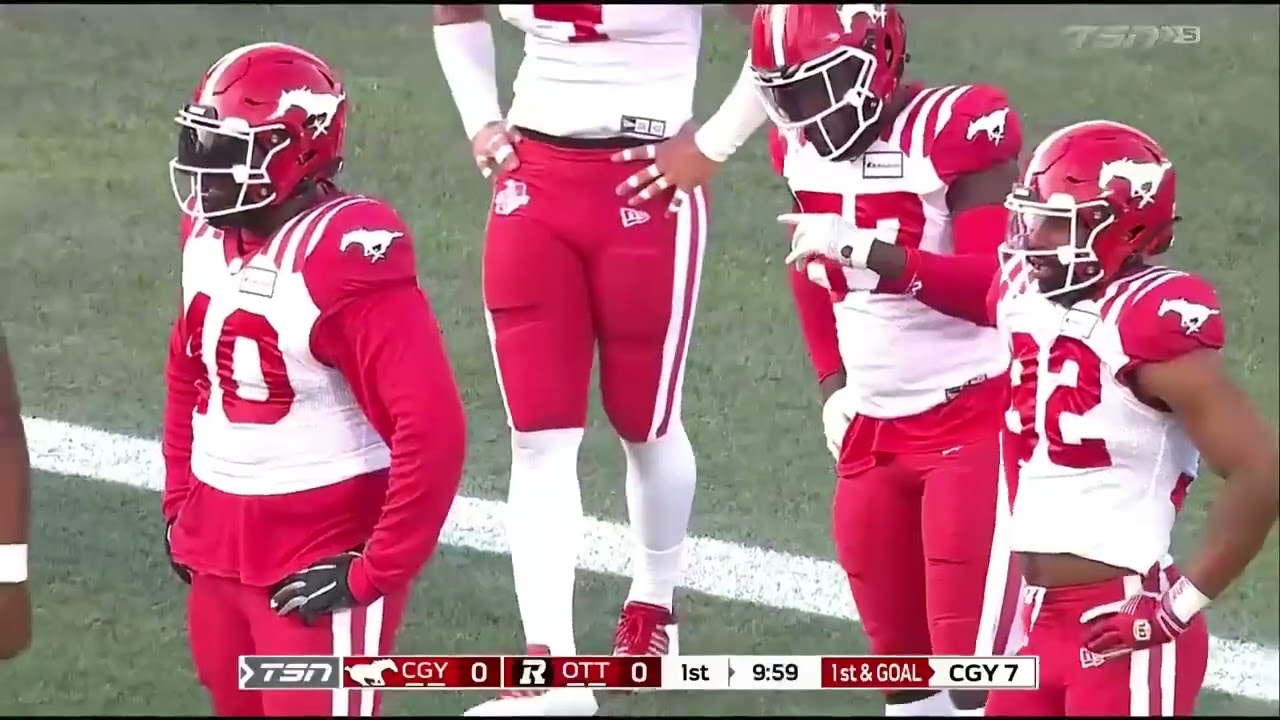 June 15, 2023 - CFL - Calgary Stampeders @ Ottawa REDBLACKS