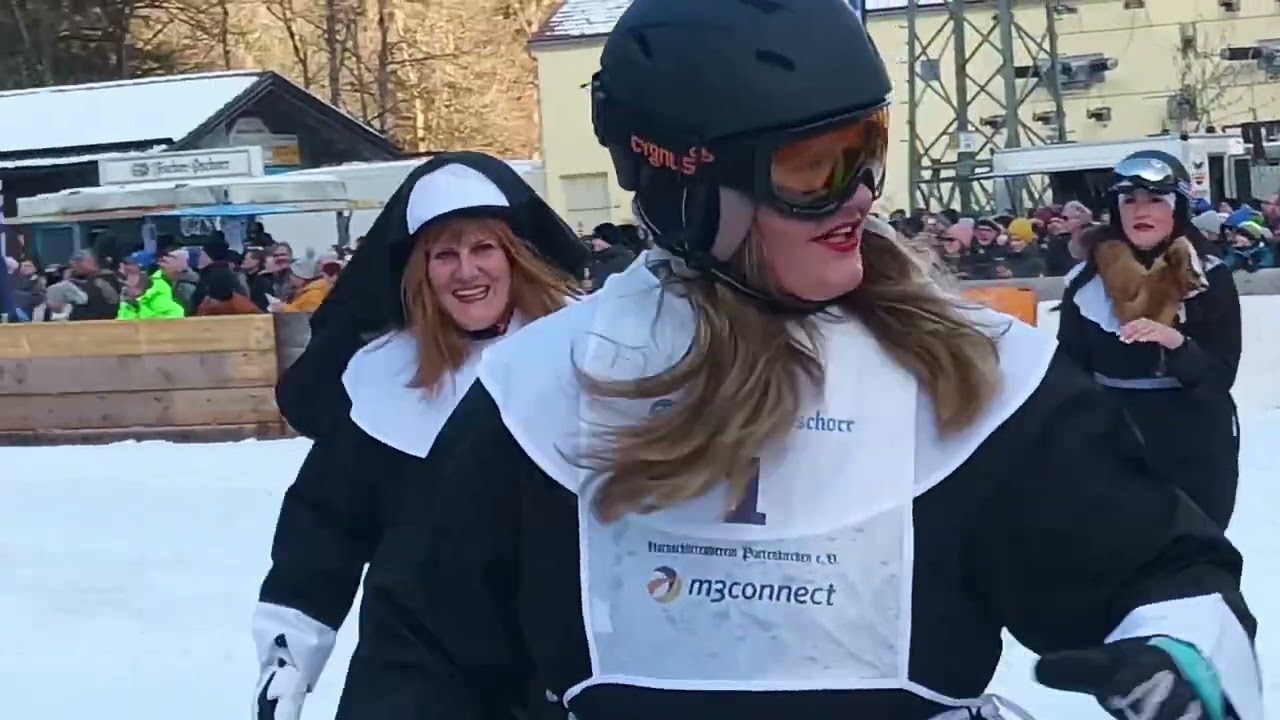 Hornschlittenrennen 2025 in Garmisch - Partenkirchen