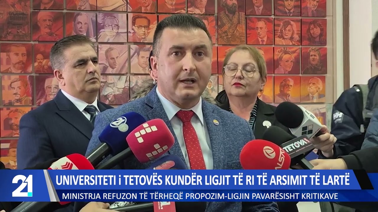Universiteti i Tetovës kundër ligjit të ri të arsimit të lartë!