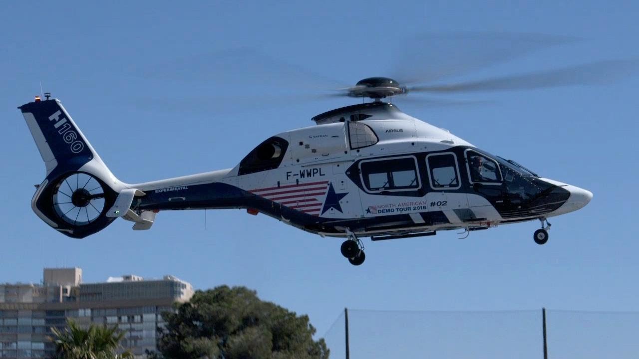 Airbus Helicopters H160 Lands in Las Vegas for Heli-Expo 2018 &ndash; AINtv Express