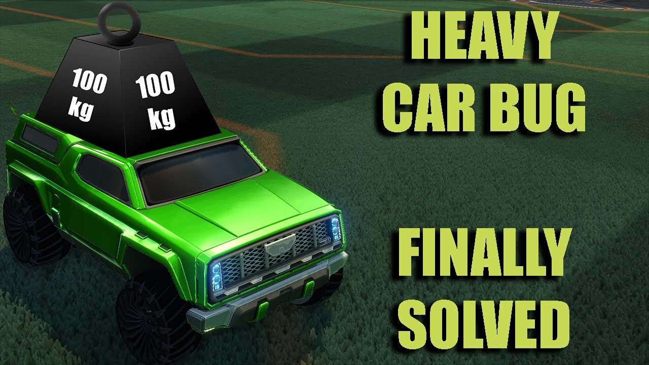 Heavy Car Bug Workaround | Priority Fix | Rocket League