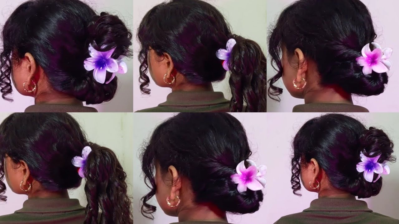 9 Trending Flower Claw Clip Hairstyles 🌸 