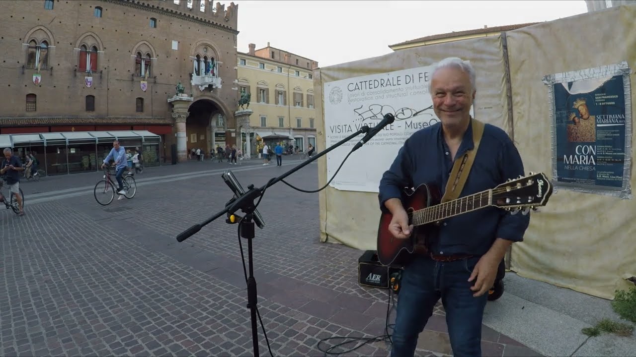 Io Vagabondo by Valerio Zamboni ( Cover ) - Busking in Ferrara