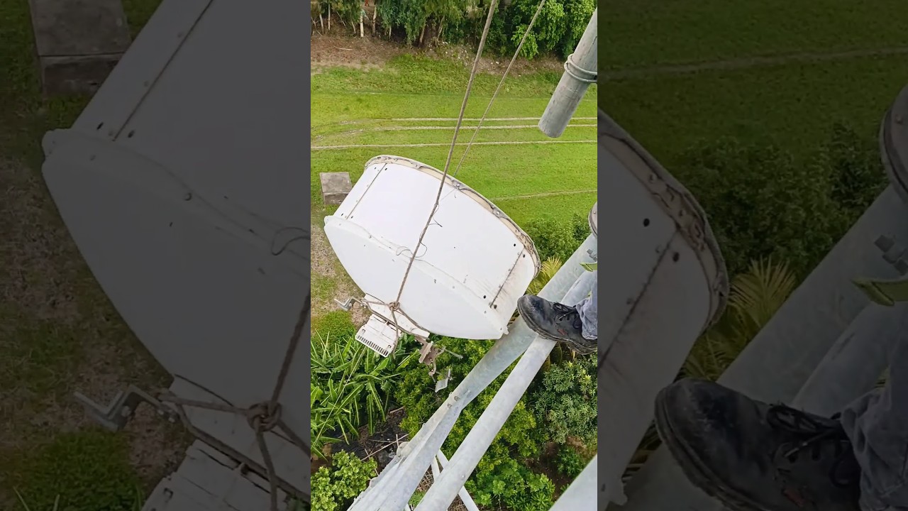 JIO 4G MICROWAVE INSTALLATION || jio tower kaise lagwaye || jio 5g Internet speed Testing || jio 5g