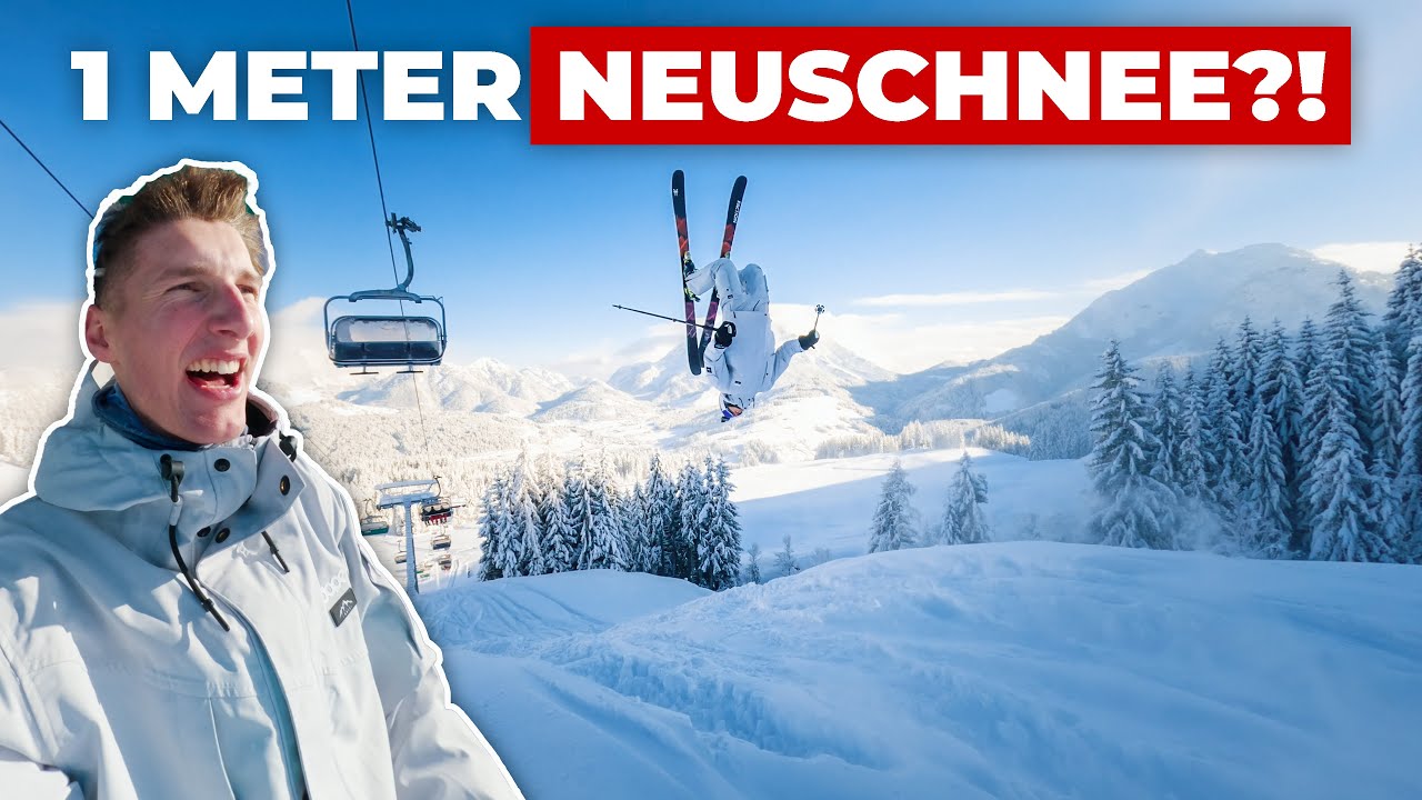 Der SCHNEEREICHSTE SKITAG jemals?! Flips, POW & Fails....