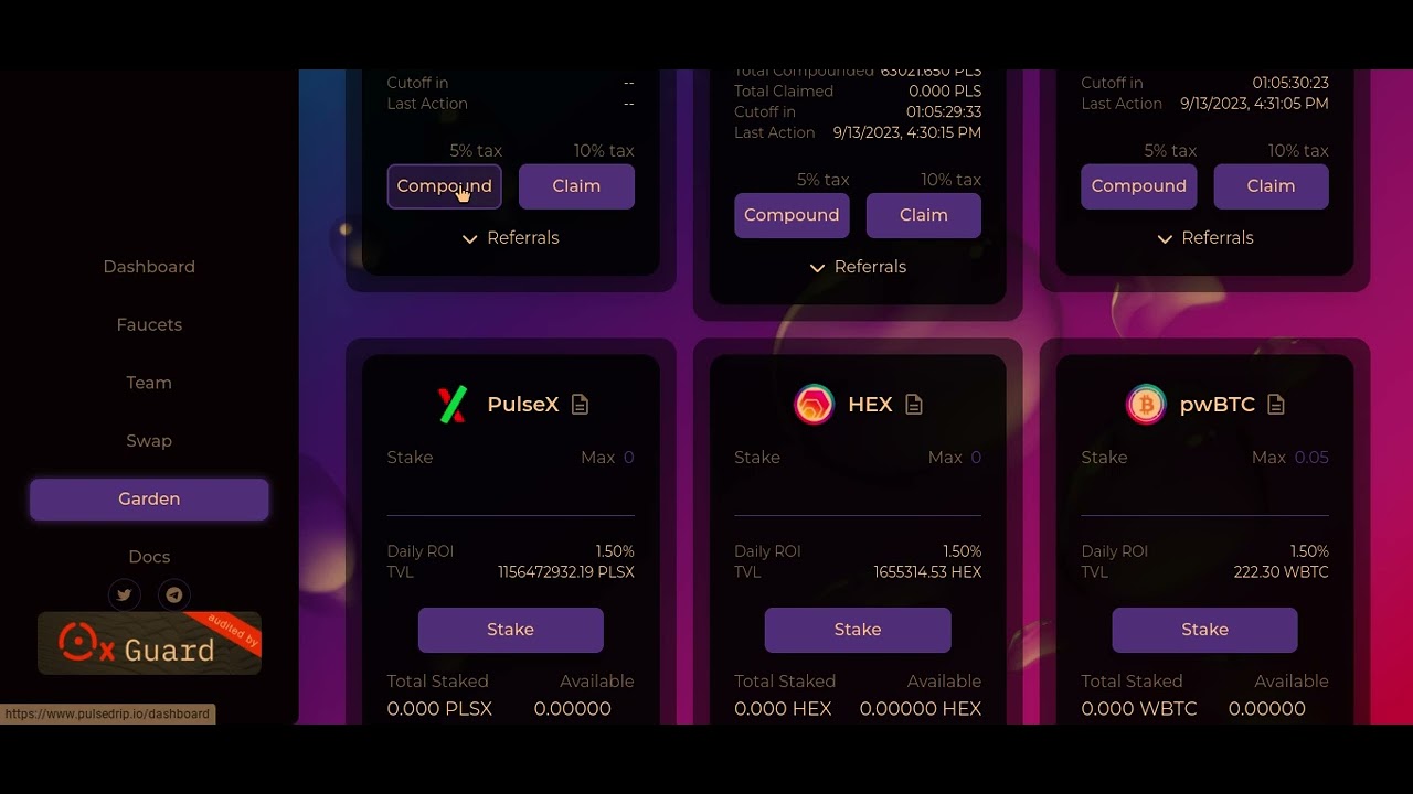 PULSE DRIP GARDEN  IS ADDING SAUCE TO PULSECHAIN