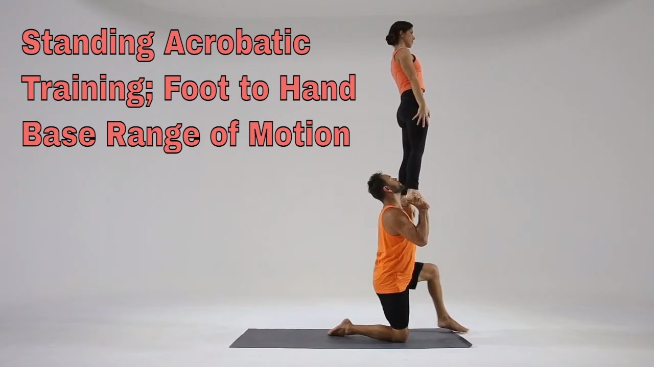 Standing Acrobatic Training; Foot to Hand Range of Motion