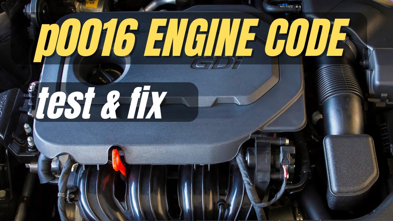 P0016 Camshaft Position Correlation Bank 1 Sensor A, FIXED!