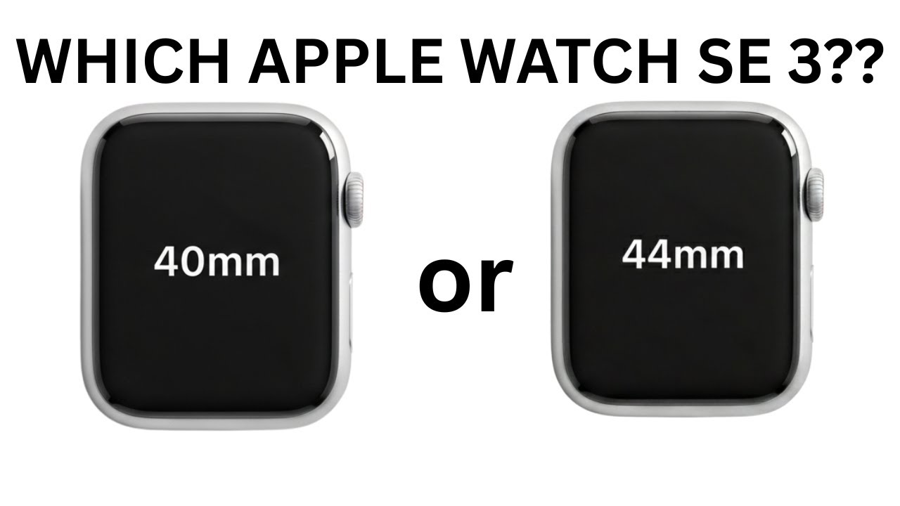 Apple Watch SE 3 40 мм против 44 мм: какой размер подойдет именно вам?