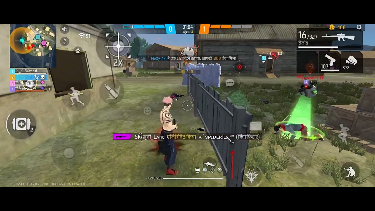 #freefire #zeroxffuid #ff #zerospeedff #2fingercustomhud #pagalm10 #raistar #4flaggamer