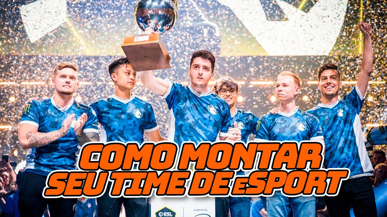 MONTE SEU TIME DE eSPORT!!!