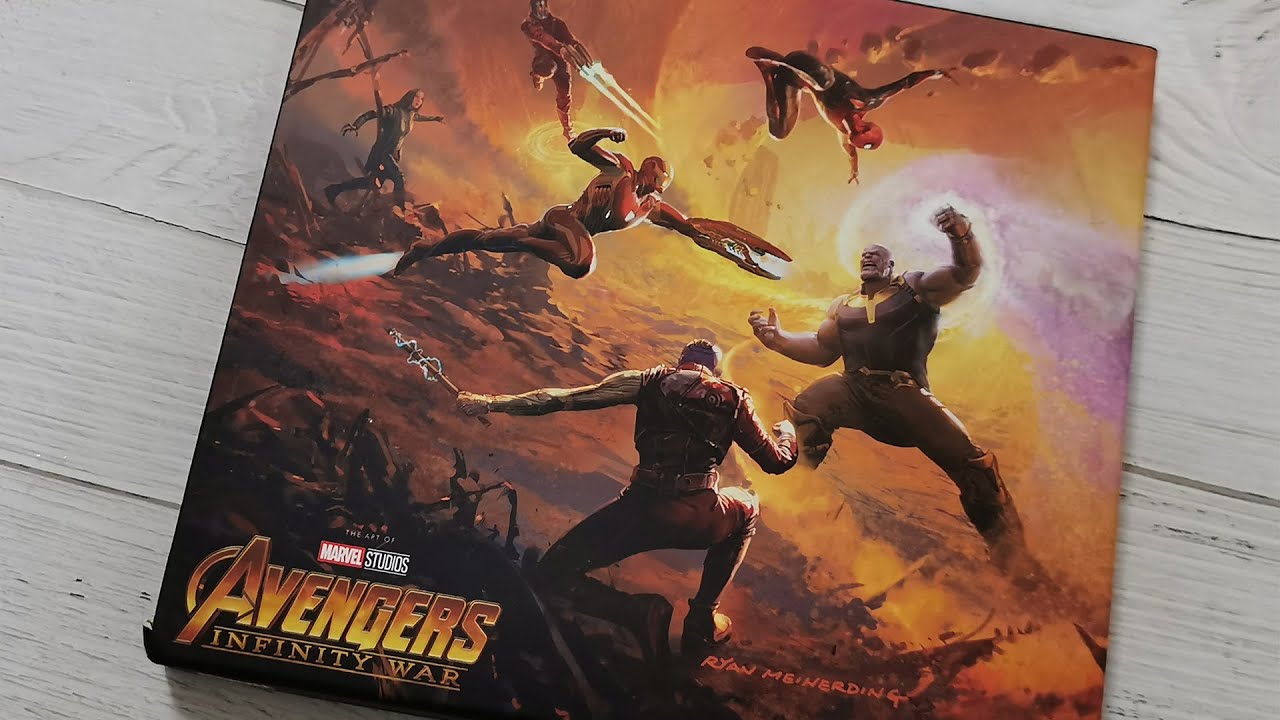 [Book Flip Through] 📚 Avengers: Infinity War - The Art of the Movie