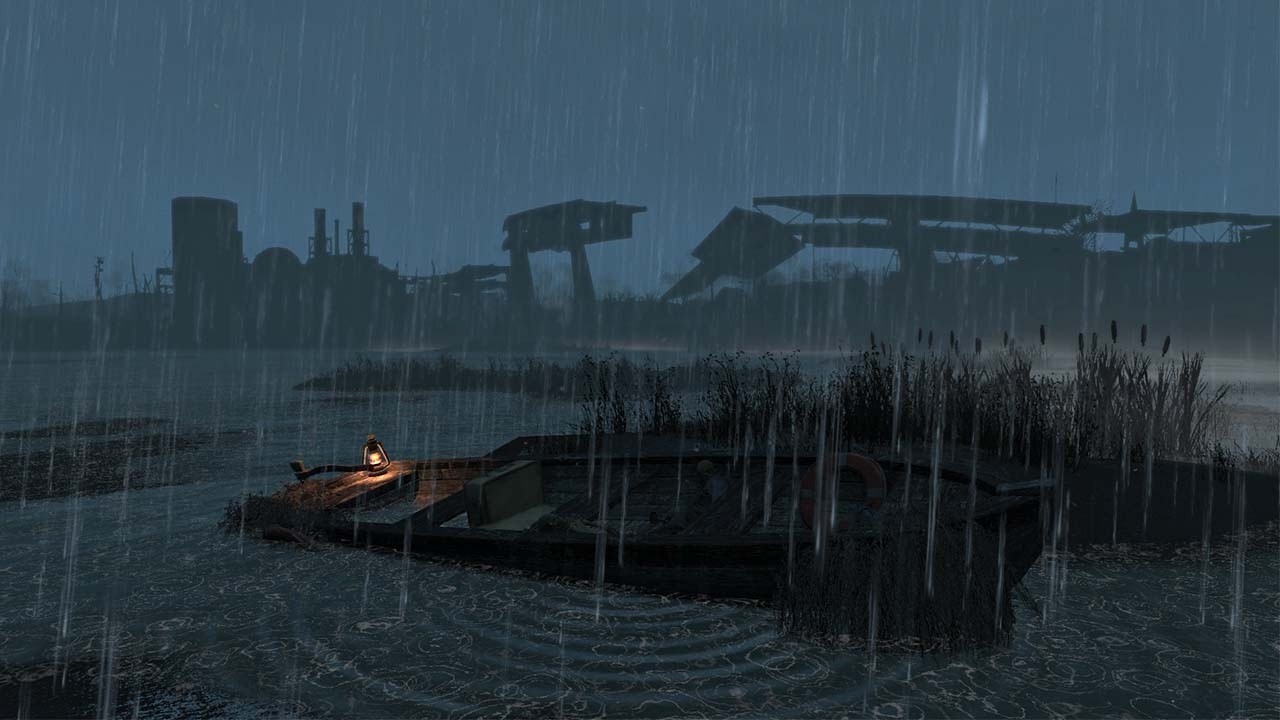 Fallout 4 — Commonwealth Ambience | Coastal Night Rain