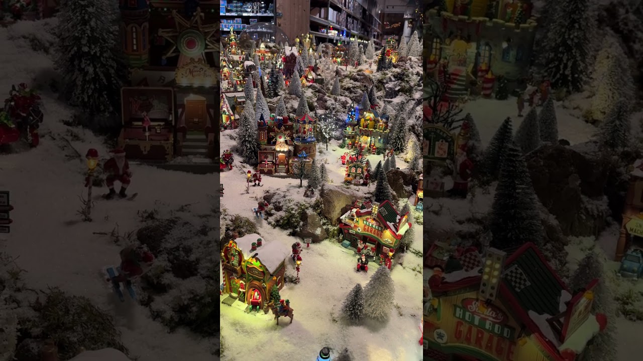 Intratuin Duiven #LEMAX Christmas Village Display 2025 ☃️❄️🛷