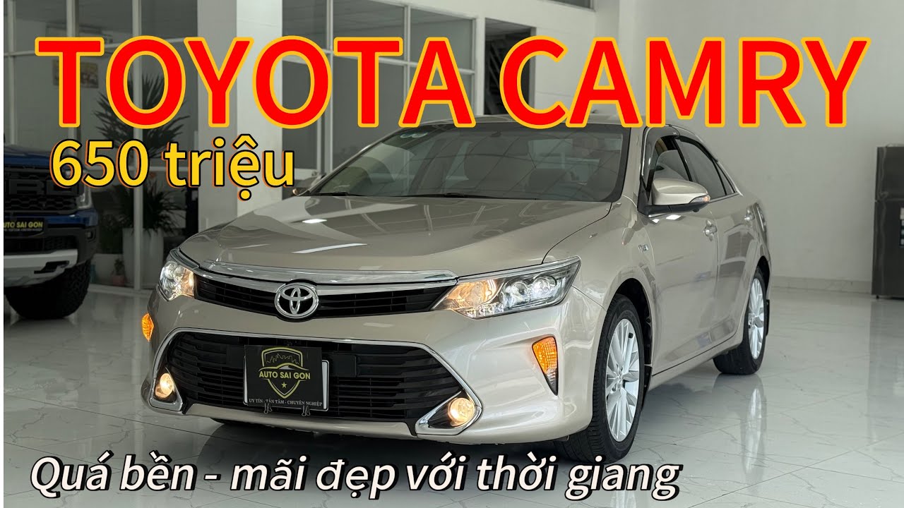 Toyota Camry 2.0e 2018 quá bền - đẹp mãi bới thời giang đúng xe bán chạy nhất sedan D #Camry